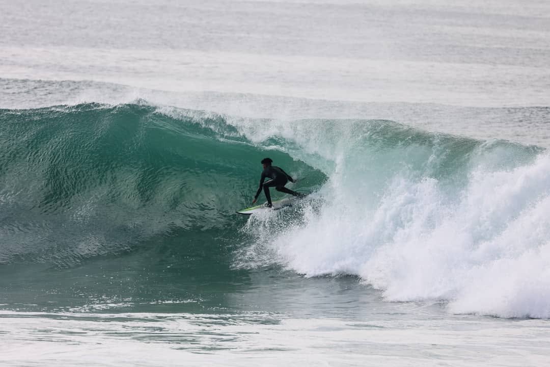 Big wave surfing